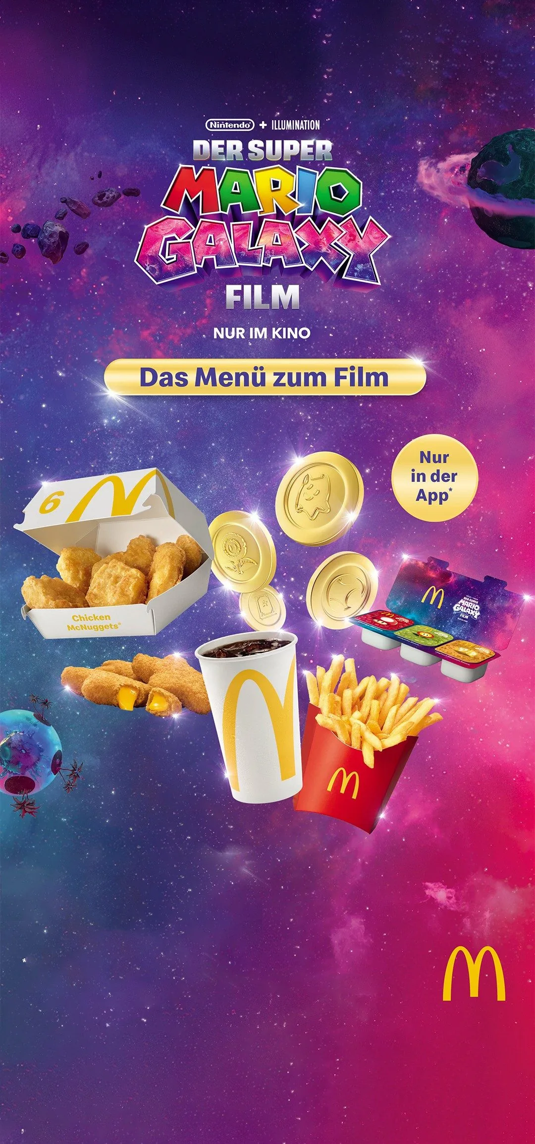 McDonald's Super Mario Galaxy campaign